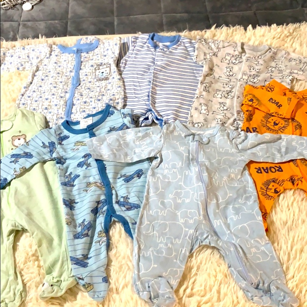 Baby Boy 0-3 pajamas